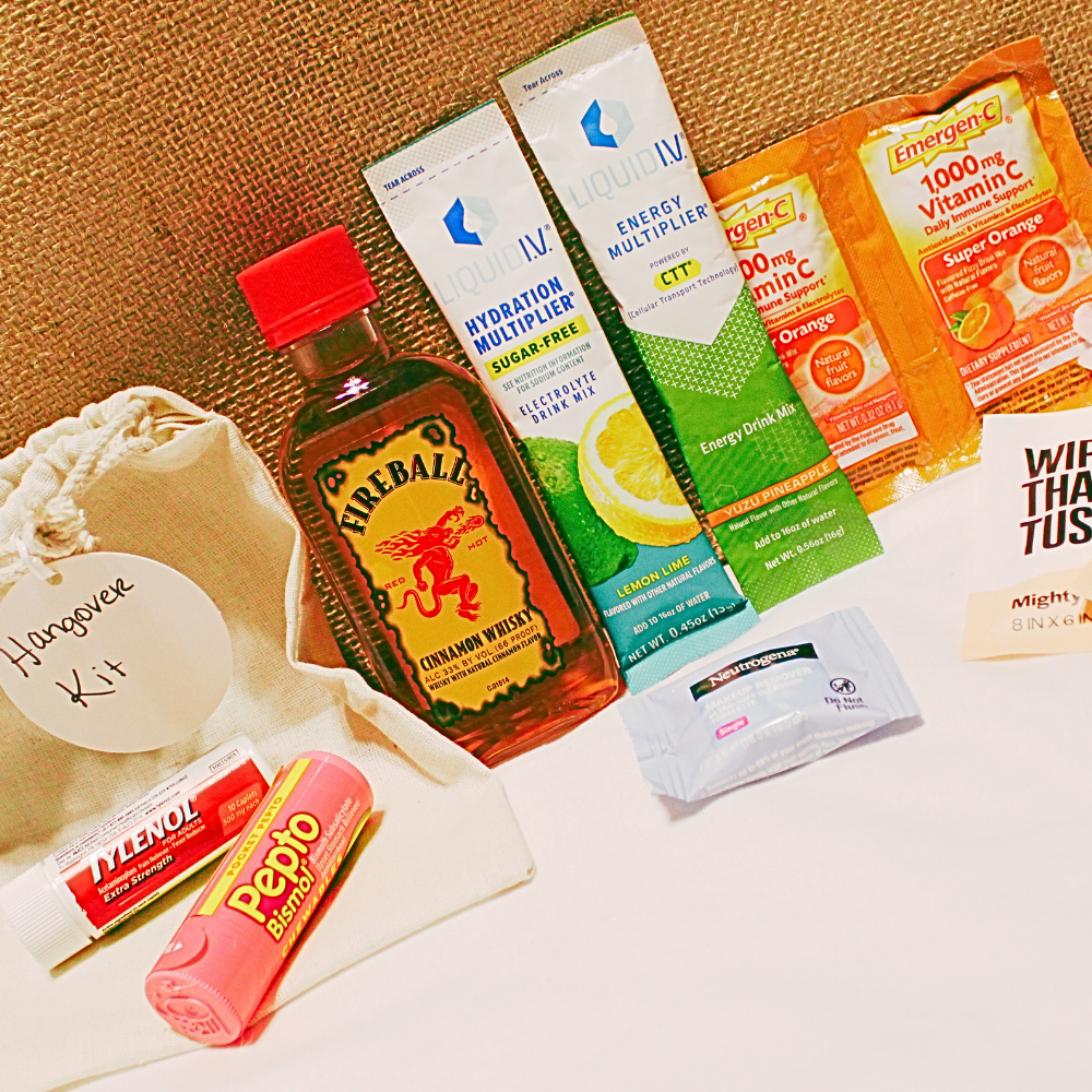 Hangover Kit for airbnb