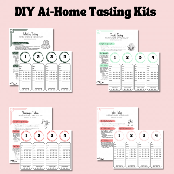DIY At Home Tasting Kit