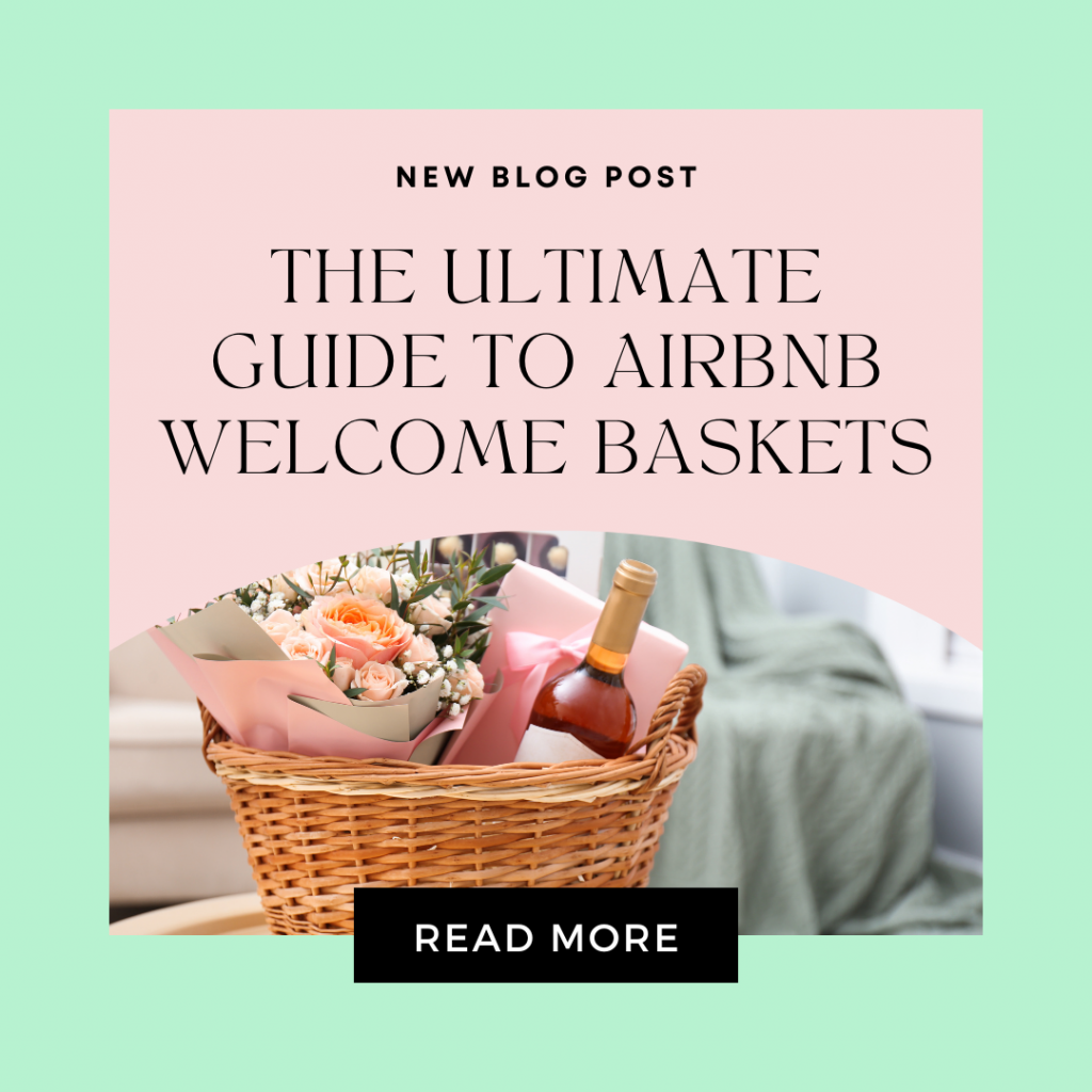 Airbnb welcome baskets